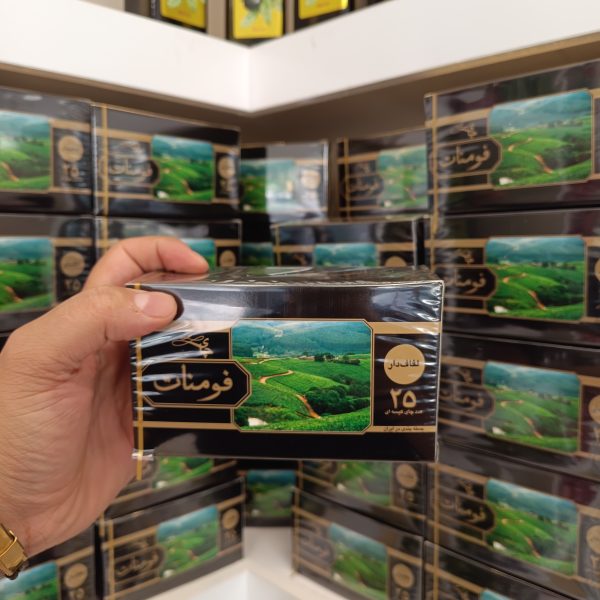 چای سیاه کیسهای فومنات 25عددی