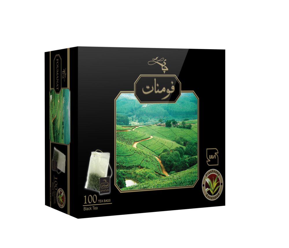 چای سیاه کیسهای فومنات 100عددی - Image 3