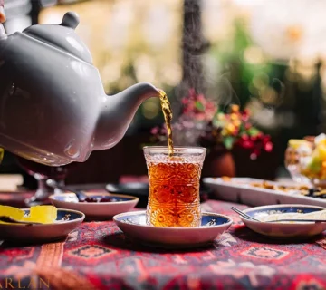 نحوه دم چای شمال