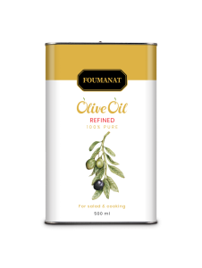روغن زیتون تصفیه شده 500 میلی لیتر فومنات(فلزی)