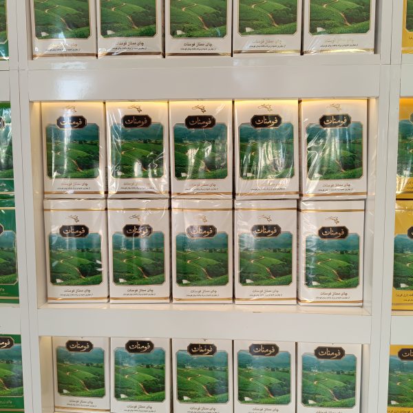چای سیاه زرین 450 گرمی فومنات بسته 6 عددی