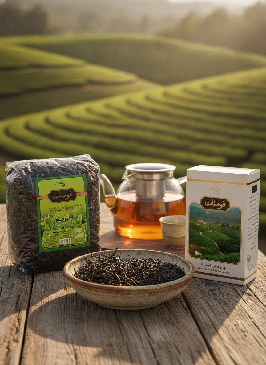 تفاوت چای قلم فومنات و چای ممتاز فومنات