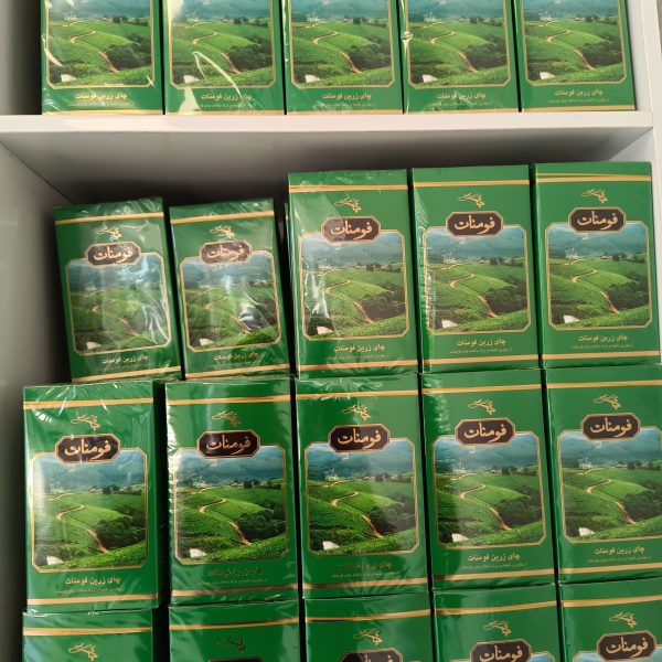 چای سیاه زرین 450 گرمی فومنات بسته 6 عددی